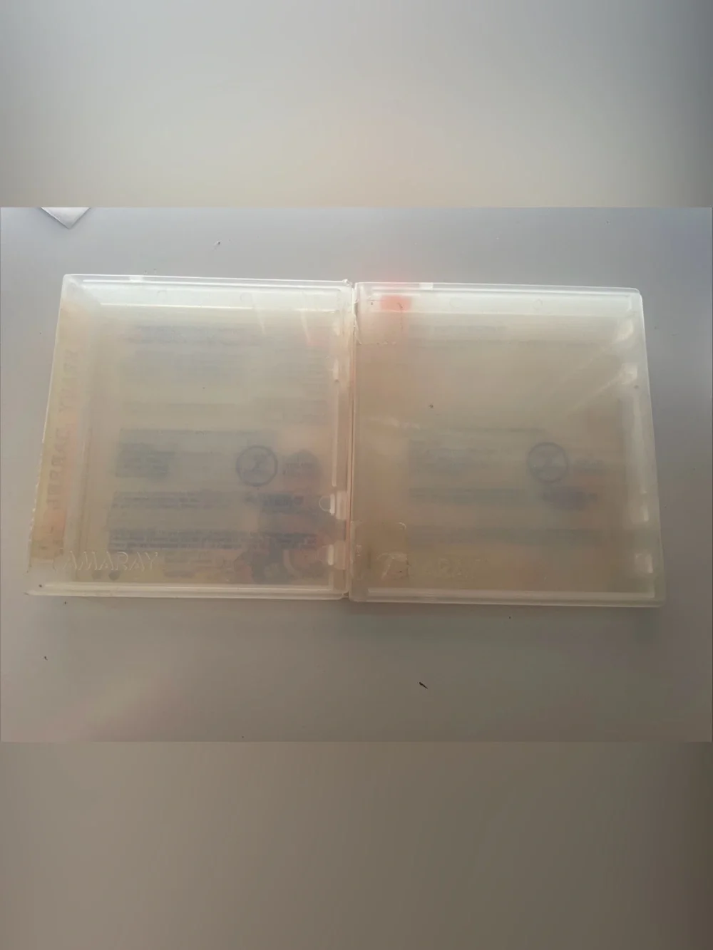 Lot Of 2 NES Vintage Rental Cases Section Z Double Barrel Case Only Nintendo